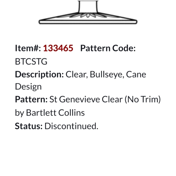 1967 "St. Genevieve Clear" 8 1/2" Bowl by Bartlett Collins - Picture 5 of 11